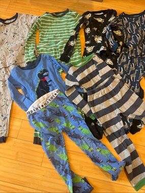 Excellent! BUNDLE! 6! Carter’s Old Navy Kid Toddler Assorted Pj Set Sz 5T